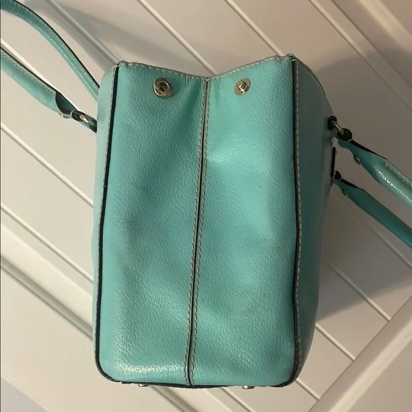 Kate Spade Blue Shoulder Bag with Structured Design - Picture 10 of 12
